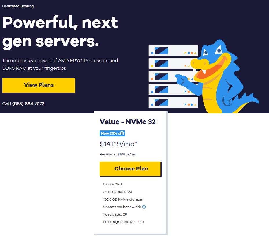 hostgator-dedicated-hosting-pricing