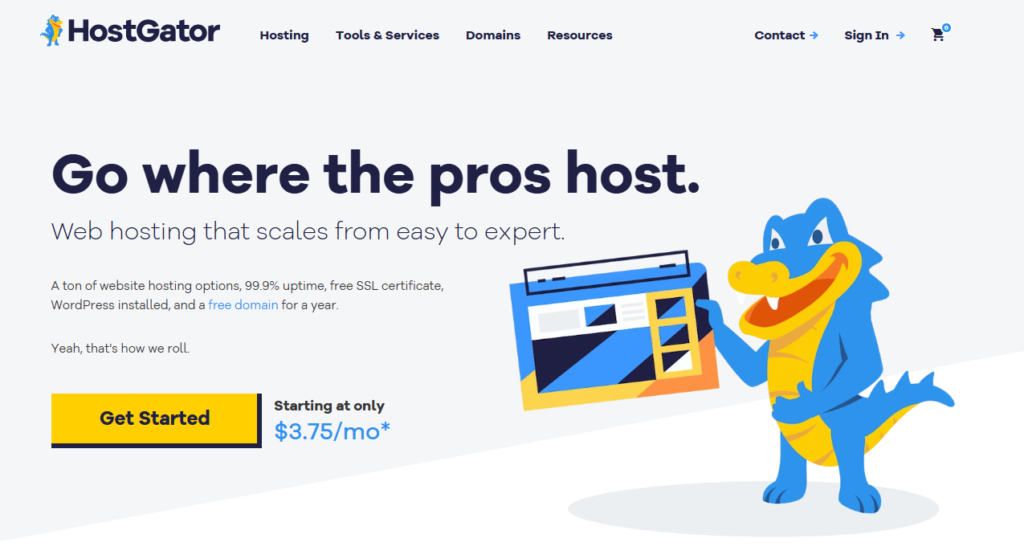 hostgator-homepage