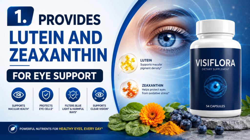visiflora-provides lutein and zeaxanthin